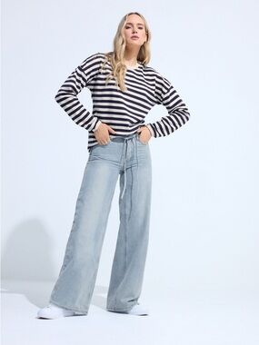 Boşsa The Original Light Wash Wide Leg Women’s Jeans